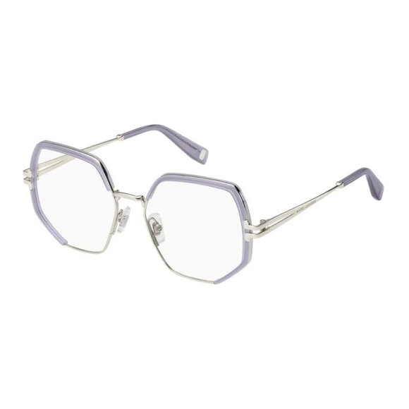 NEW MARC JACOBS MJ 1092 0GME 00 EYEGLASSES SILVER PURPLE WOMEN EYEWEAR